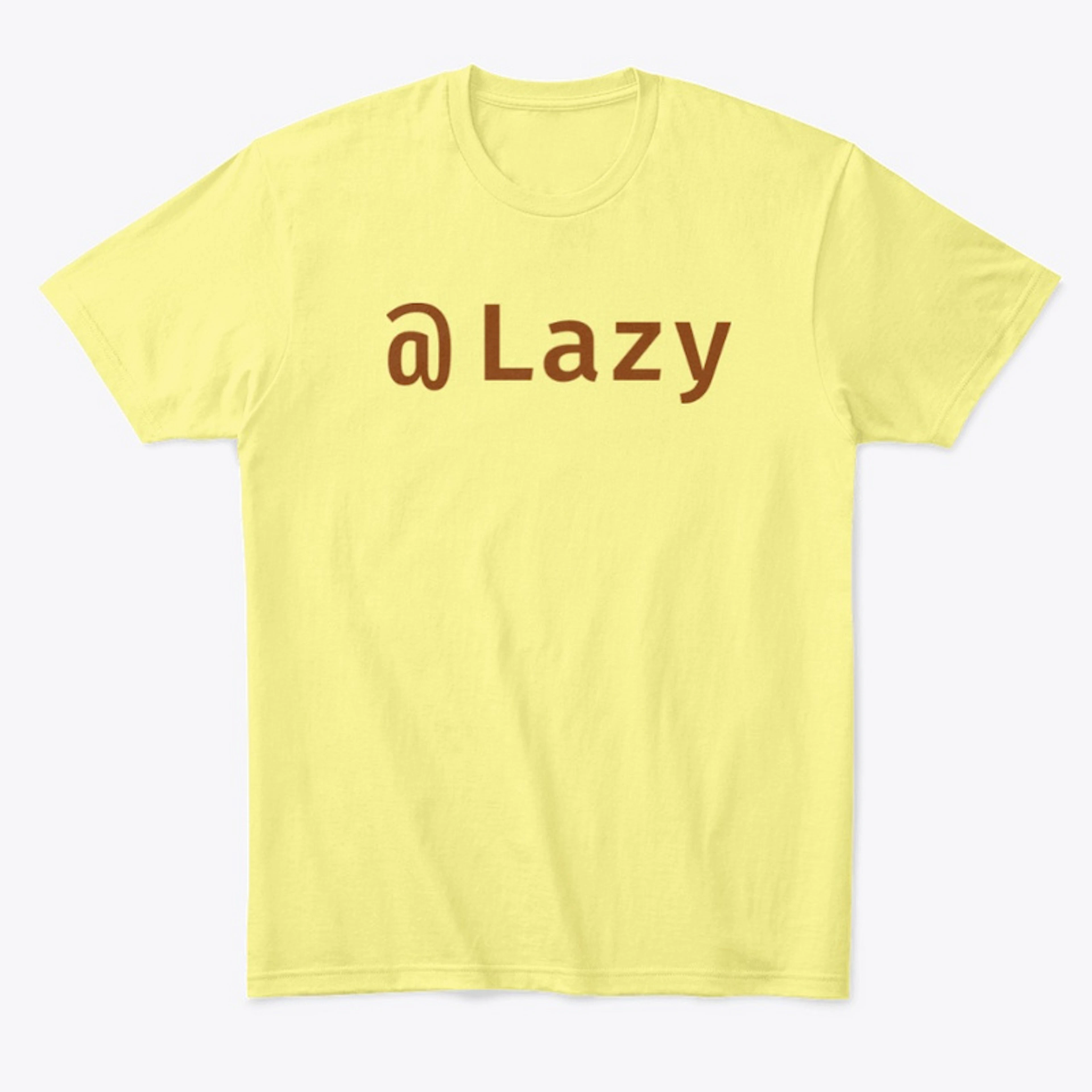 Lazy annotation shirt