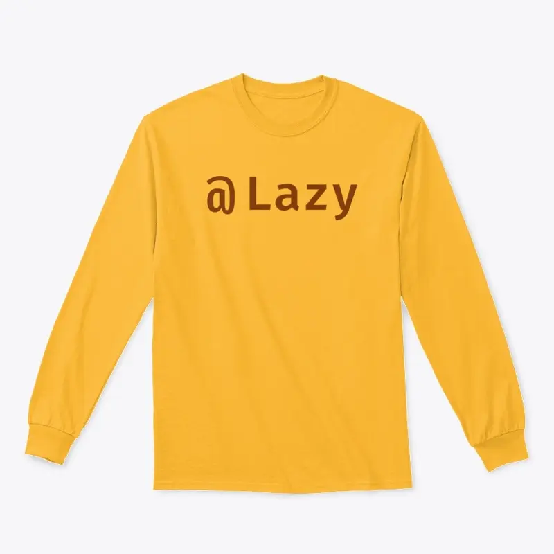 Lazy annotation shirt